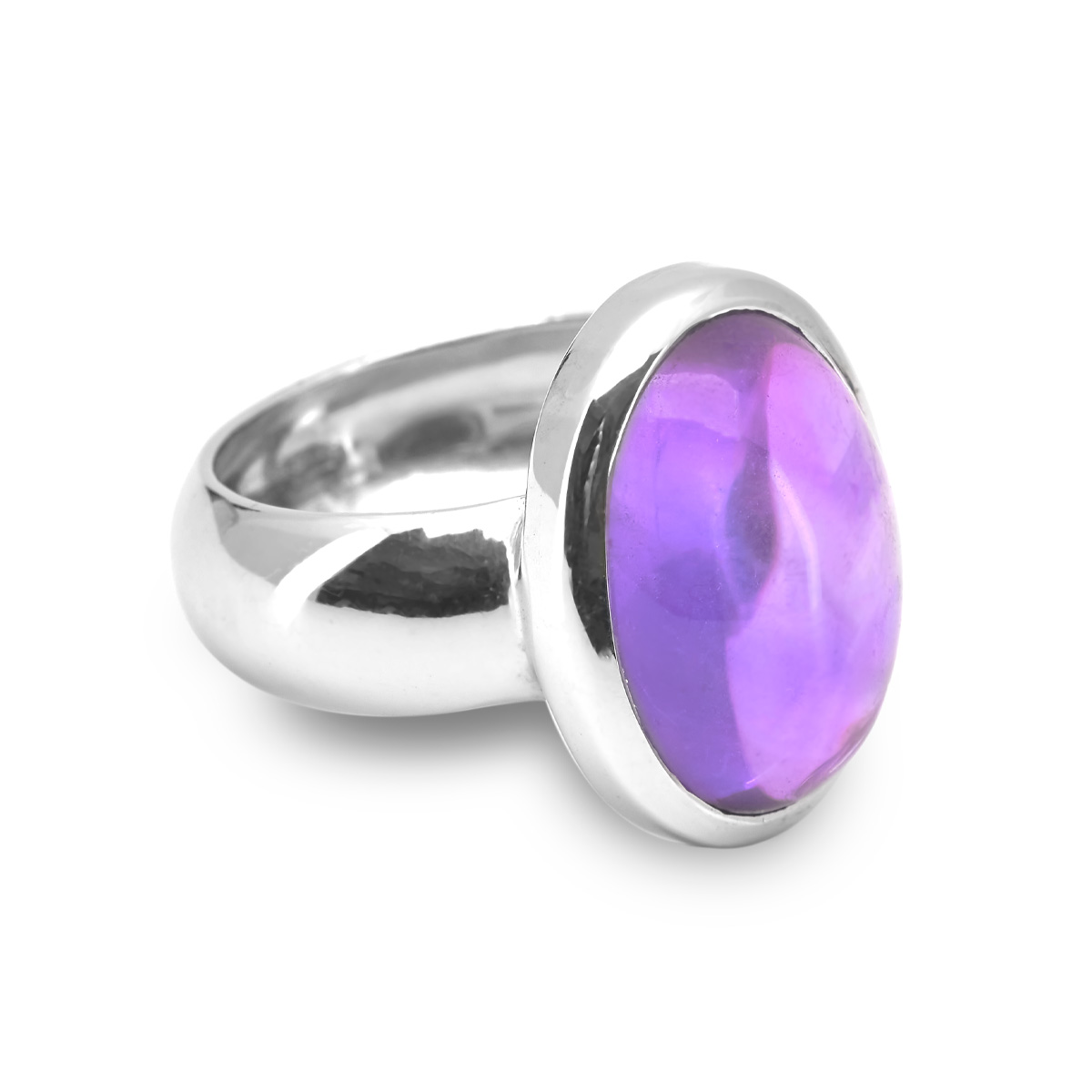 Bague amethyste argent Fabia